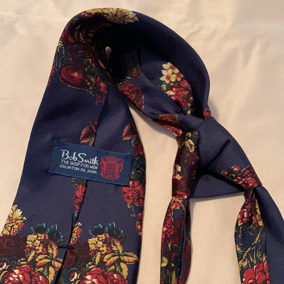 Vintage Bob Smith 100%silk necktie made in Canada - Picture 12 of 12